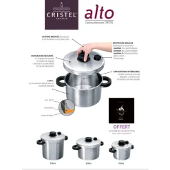 Autocuiseur Alto 6L - CRISTEL