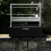 Barbecue Santa Maria Bois Asado Compact Grille L - GRILL CHIC