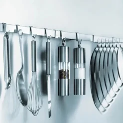 Barre de crédence inox brossé - CRISTEL