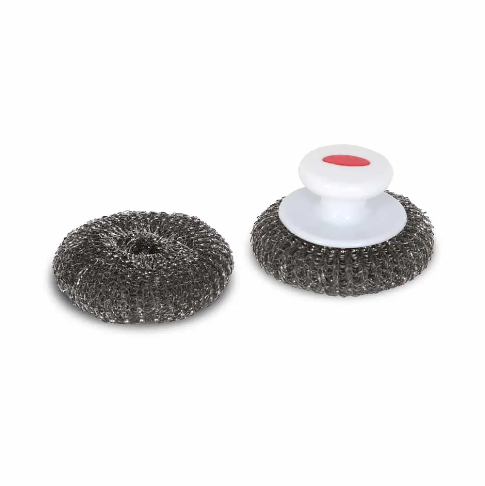 2 boules inox avec poignée - LE MARQUIER