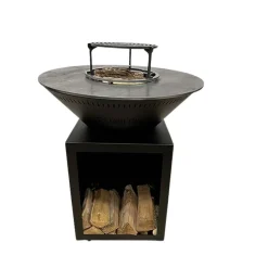 Brasero Classique 83 x 90 cm Acier Double Cuve - GRILL CHIC