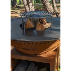 Brasero Classique 103 x 90cm CORTEN Simple Cuve - GRILL CHIC