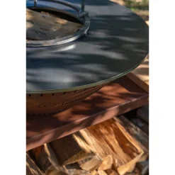 Brasero Traditionnel 80 x 90 cm CORTEN Simple Cuve - GRILL CHIC
