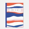 Carnet de notes Motif Vagues - PASCALE EDITIONS