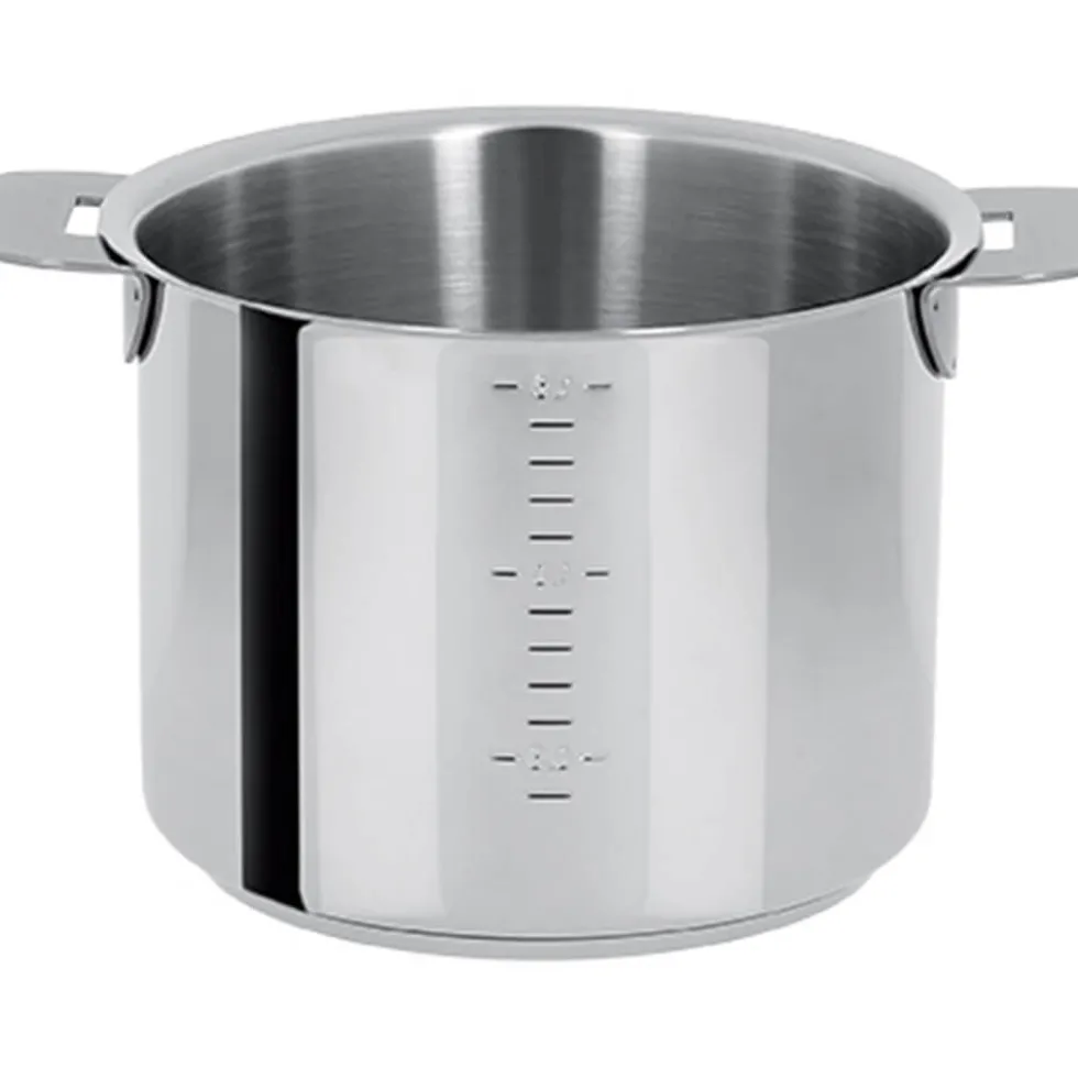 Casserole haute Mutine poignée amovible - CRISTEL