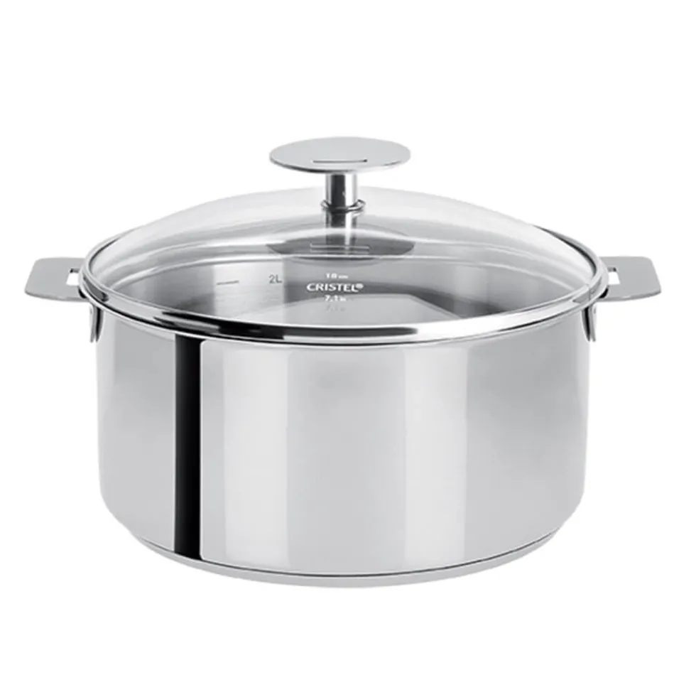 Casserole Mutine poignée amovible - CRISTEL