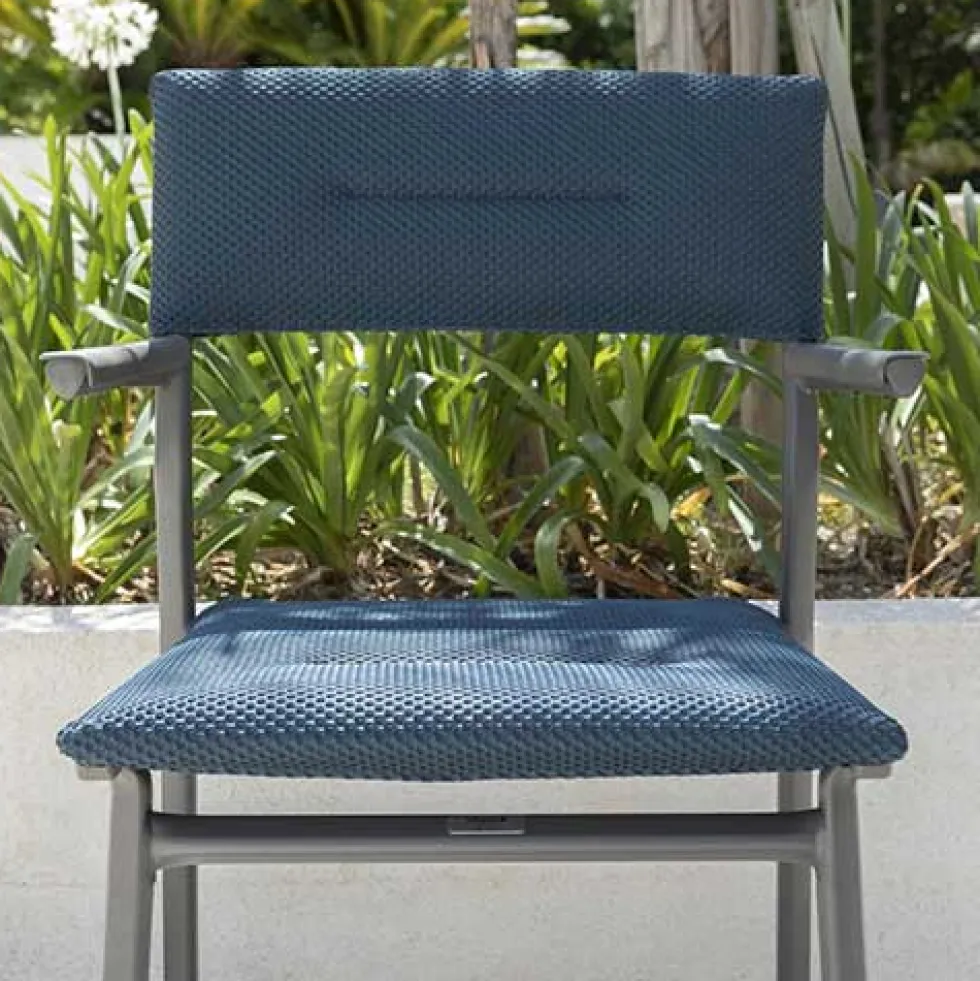 Chaise de jardin Oron toile BeComfort - LAFUMA