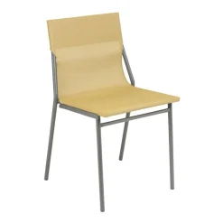 Chaise extérieure professionnelle structure titane Horizon - toile Batyline Duo - LAFUMA