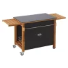 Chariot EMILE bois et HPL pour plancha - ENO