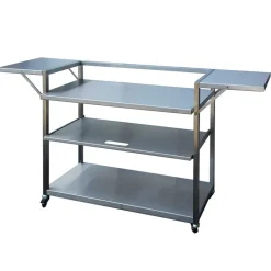 Chariot inox pour plancha 4 feux - PLANCHA TONIO