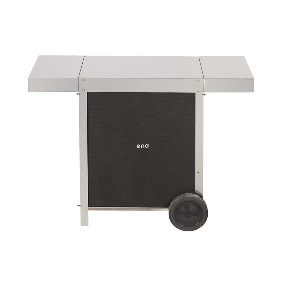 Chariot OSCAR inox pour plancha - ENO