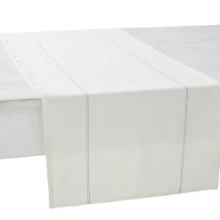 Chemin de table Rythmo 45 x 150 cm en Lin - Charvet Editions