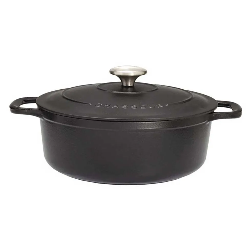 Cocotte Fonte Ovale Noire Le Chasseur Invicta