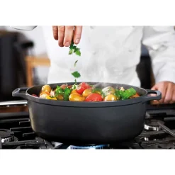 Cocotte Fonte Ovale Noire Le Chasseur Invicta