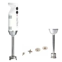 Coffret Blender Mixeur plongeant mini-pro Blanc - DYNAMIC