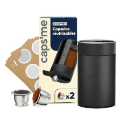 Coffret Capsules réutilisables CAPS ME - CAPS ME