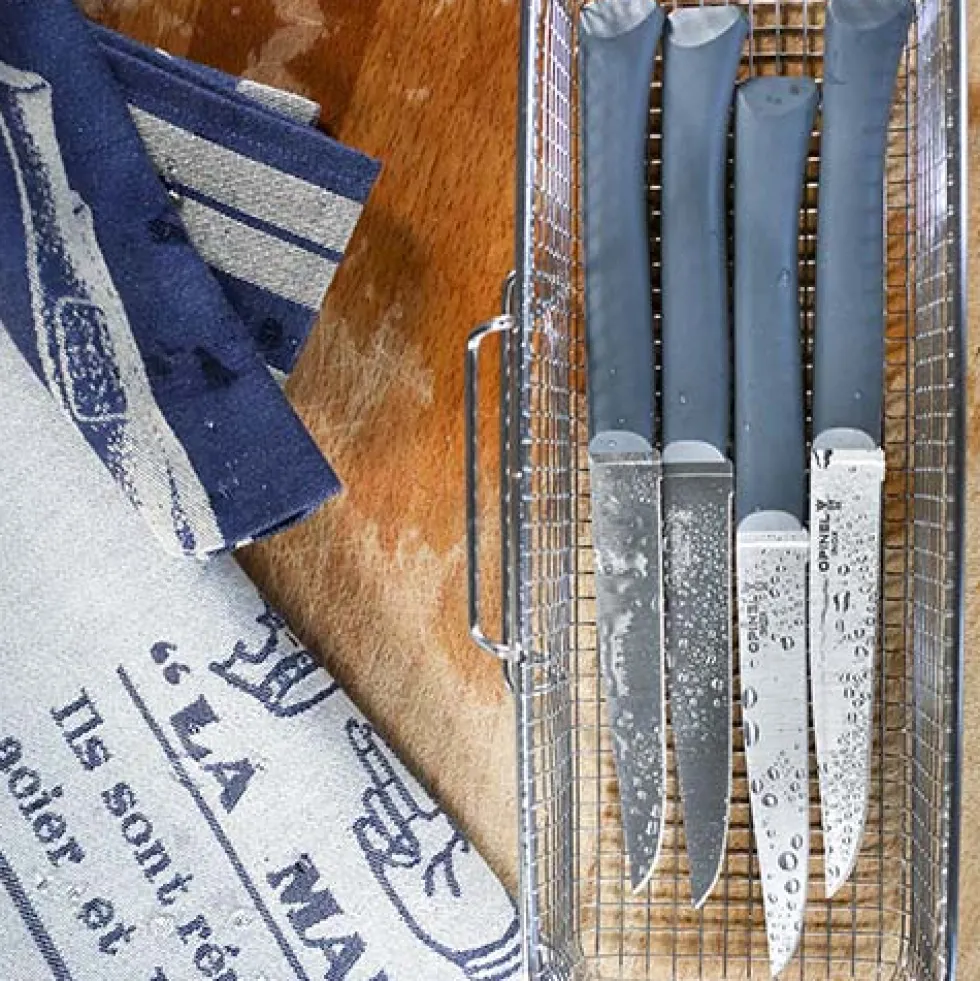 Coffret 4 couteaux de table Bon Appétit + Anthracite - OPINEL