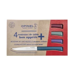 Coffret 4 couteaux de table Bon Appétit + Panachés GLAM - OPINEL