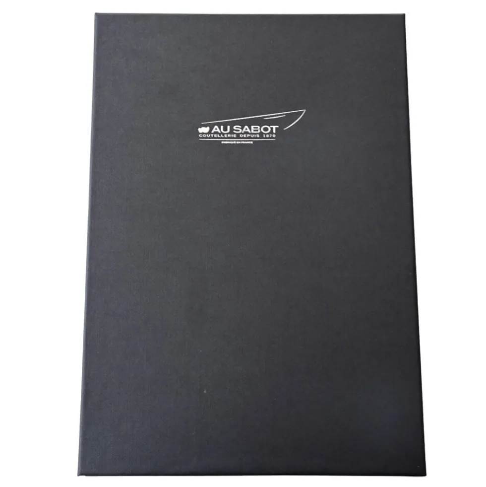 Coffret 6 couteaux Epure Noir - Au Sabot