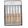Coffret 6 couteaux Le Thiers Manches en bois d'olivier - Au Sabot