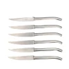 Coffret de 6 couteaux Laguiole Acier mat - Au Sabot