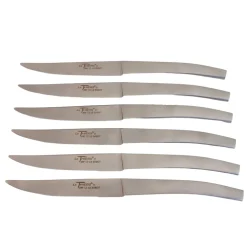 Coffret de 6 couteaux Le Thiers Acier Mat - Au Sabot