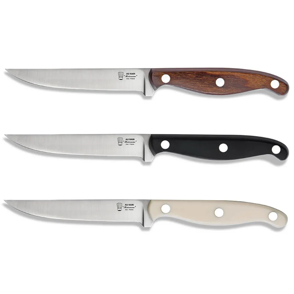 Coffret de 6 couteaux à Steak Bistronome Manche Palissandre - Au Nain