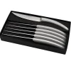 Coffret de 6 couteaux Styl'Ver Plein Manche Paperstone Gris - GOYON-CHAZEAU