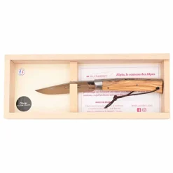 Coffret Plumier avec Couteau pliant Alpin Manche Olivier - Au Sabot