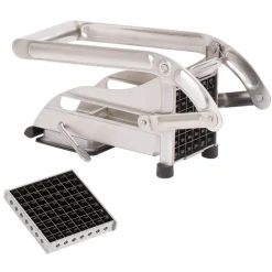 Coupe-Frites ménager inox sur ventouse 2 couteaux - Louis Tellier