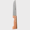 Couteau Boucher 20 cm Lame Carbone Manche en Hêtre - Au Sabot