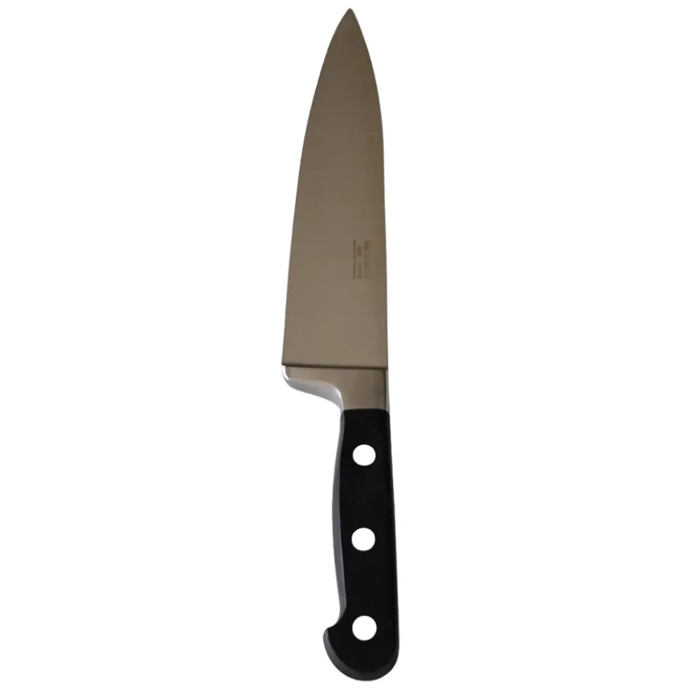 Couteau de Chef 20cm Forgé Noir - Au Sabot