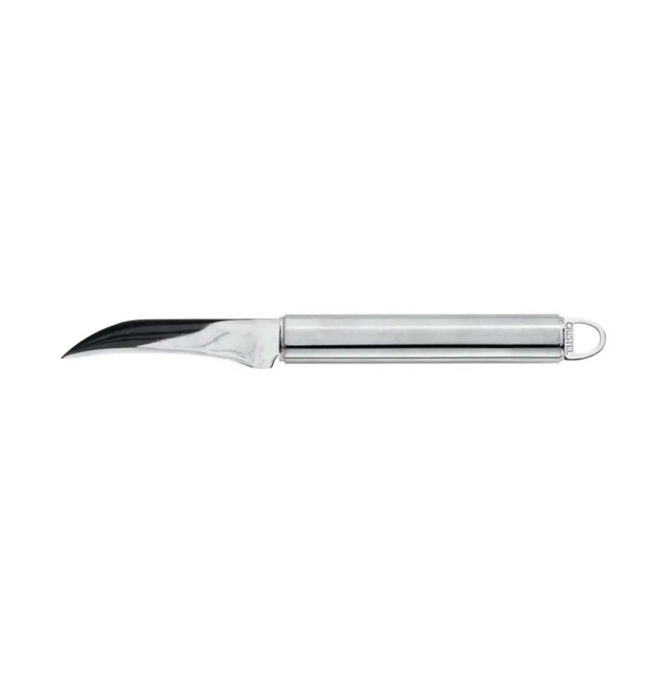 Couteau de cuisine office bec oiseau inox - CRISTEL