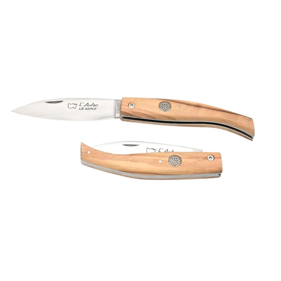 Couteau Pliant Autan Manche Olivier - Au Sabot