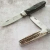 Couteau pliant Hallali Bois Genévrier - DOURIS CHASTEL