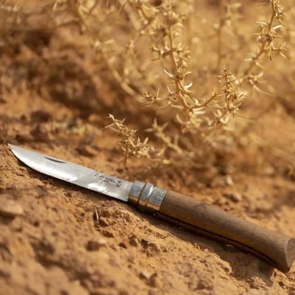 Couteau pliant n°8 Inox Noyer - OPINEL