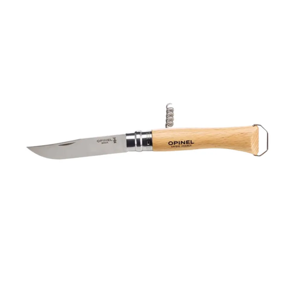 Couteau pliant n°10 Tire-Bouchon Décapsuleur - OPINEL