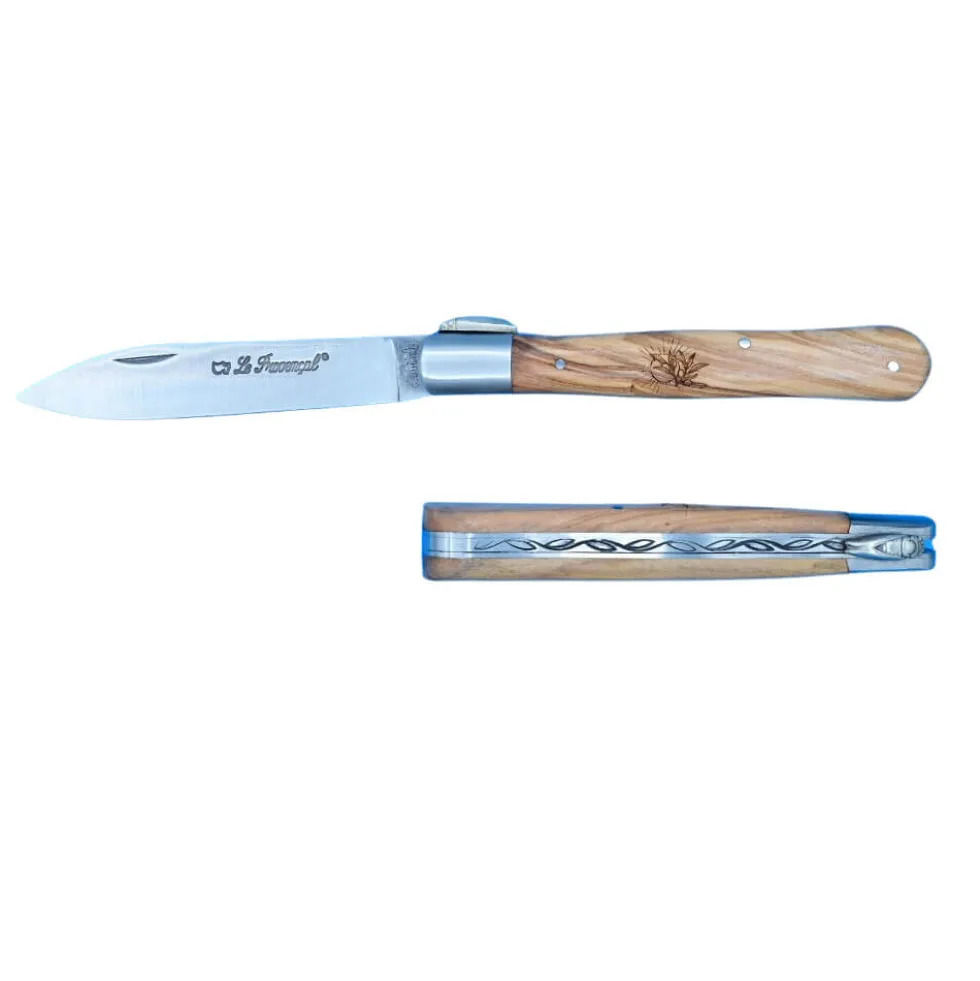 Couteau pliant Provençal Manche Olivier - Au Sabot