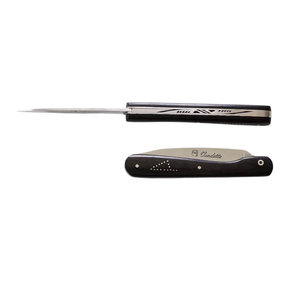 Couteau pliant "Vendetta Prestige" Manche en Ebène - Au Sabot
