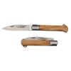 Couteau pliant Yssingeaux Manche en Bois d'Olivier - Au Sabot