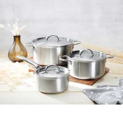 Couvercle Inox Brossé - DE BUYER