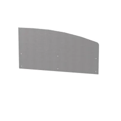 Crédence Courbe Droite Inox - LE MARQUIER