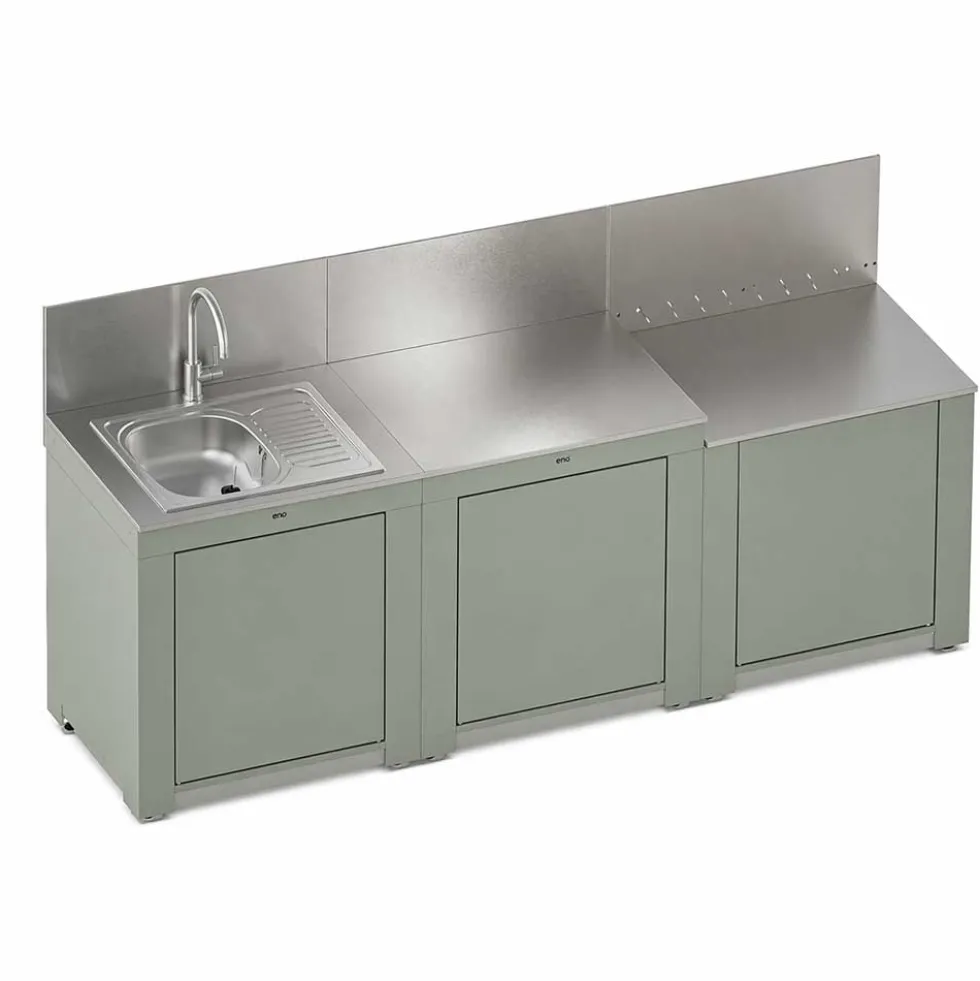 Cuisine CLASSIC 3 Modules Vert Sauge - ENO