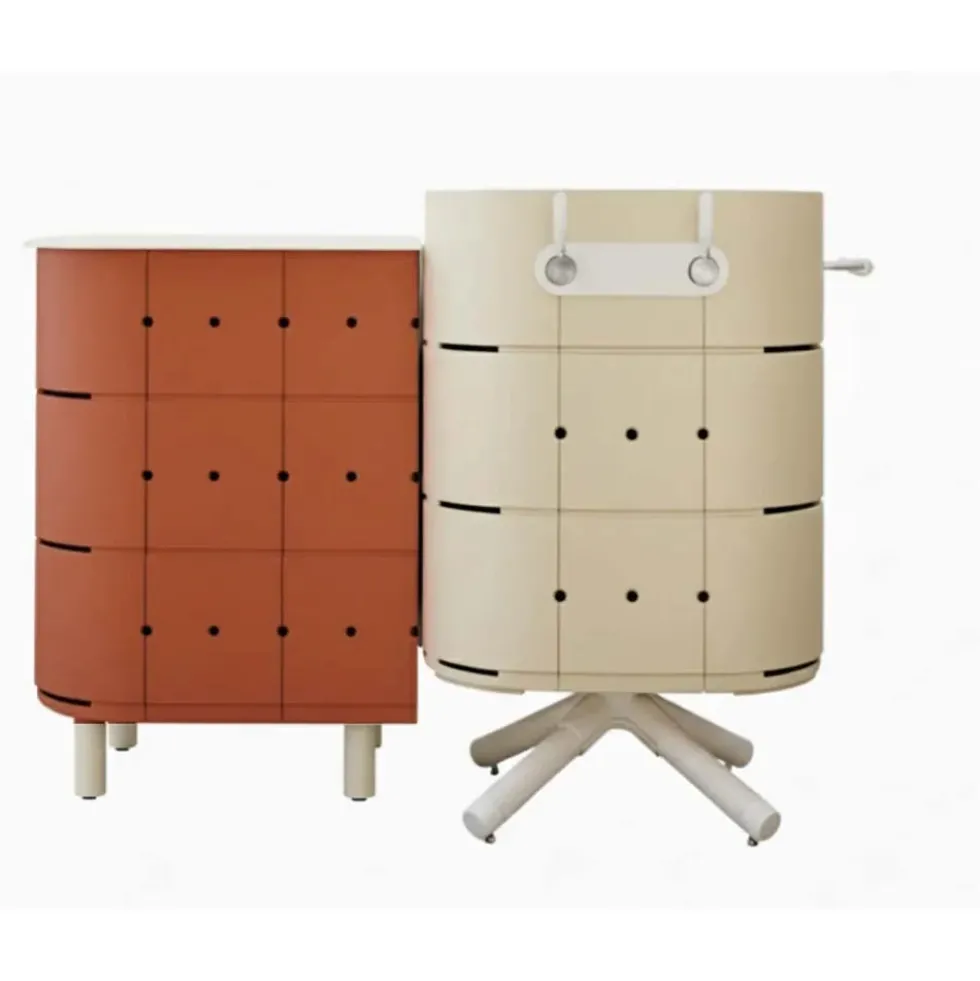 Cuisine Duo MARCEL Charbon + meuble JEAN - ALUVY