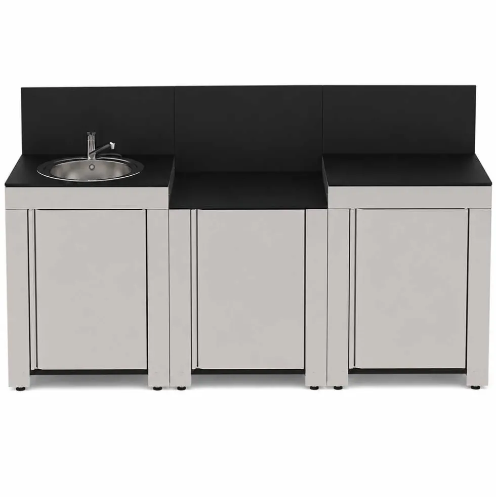 Cuisine 3 Modules Inox Accessoires OFFERTS - ENO