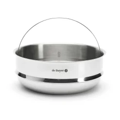 Cuit-vapeur en inox 24 cm - DE BUYER