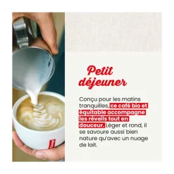 Dosettes de café Bio Purs Matins - Machine EOH - MALONGO