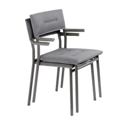 Ensemble table extensible et 8 fauteuils de jardin - LAFUMA