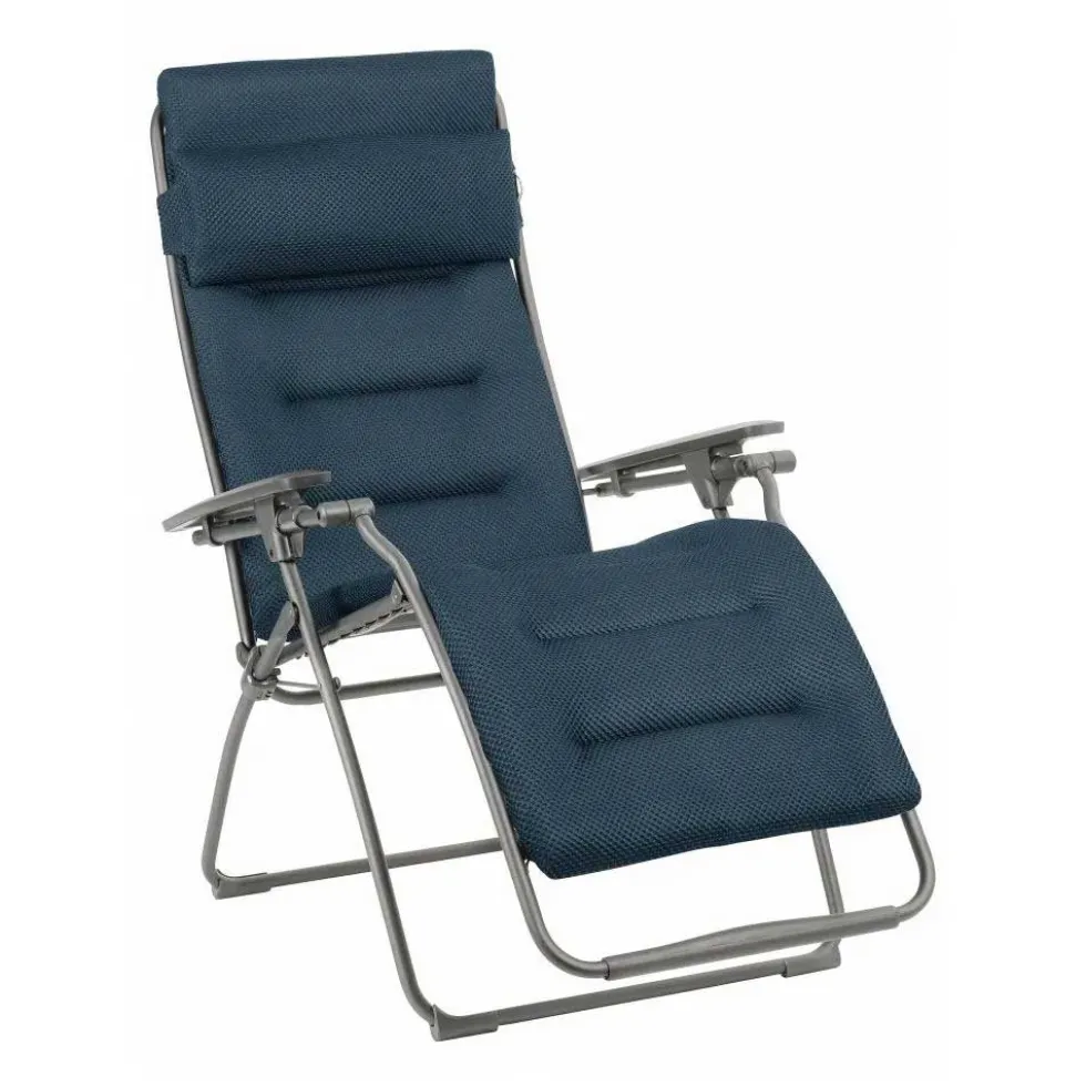 Fauteuil de relaxation multi position pliant FUTURA toile BeComfort - LAFUMA