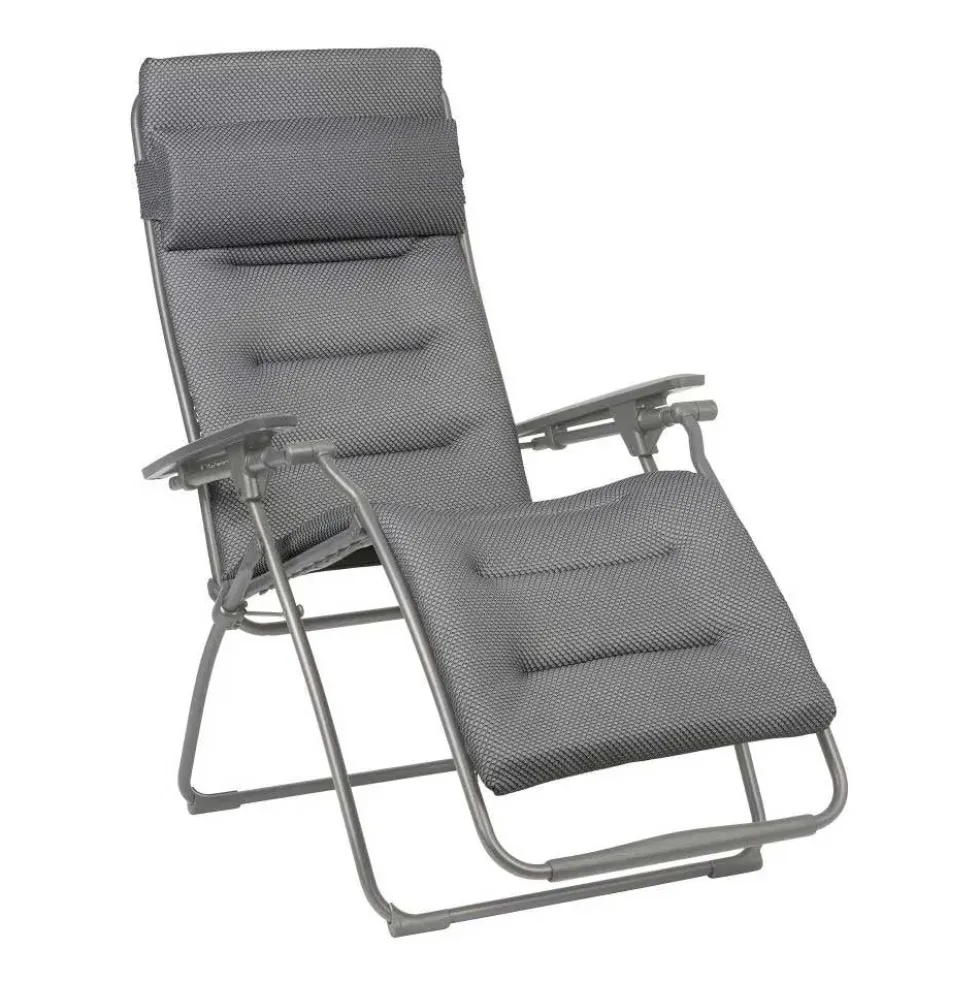 Fauteuil de relaxation multi position pliant FUTURA toile BeComfort - LAFUMA